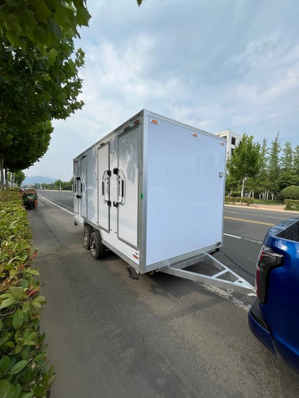 Four Station Luxury Restroom Trailer