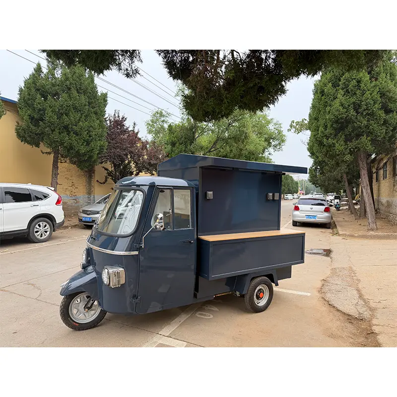 Van Makanan Segera Pembukaan Piaggio